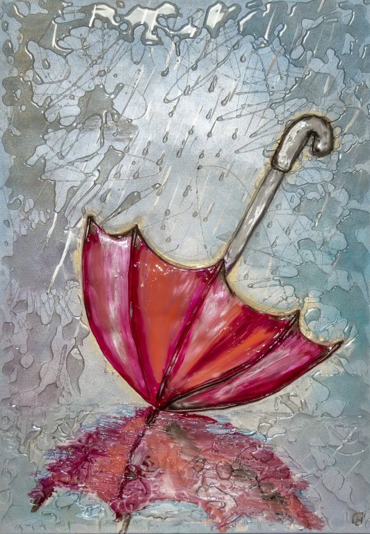 Raindrop Peace — sculptural artwork by Natasha Sosnova