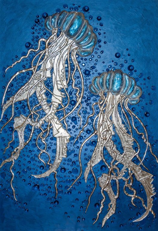 Surrender to Serenity — sculptural artwork by Natasha Sosnova